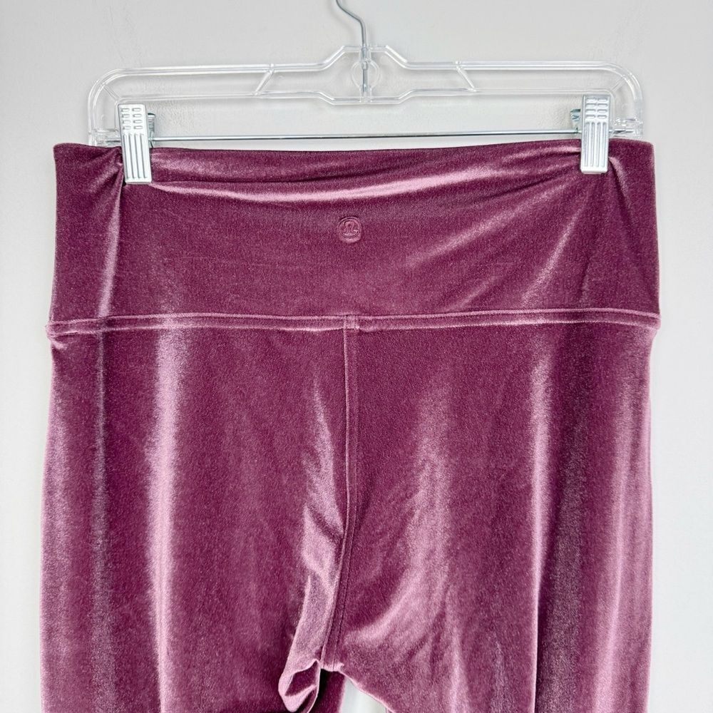 LULULEMON | Special Edition Wunder Lounge Velvet Garnet Leggings Women’s Size 12 - Picture 11 of 14